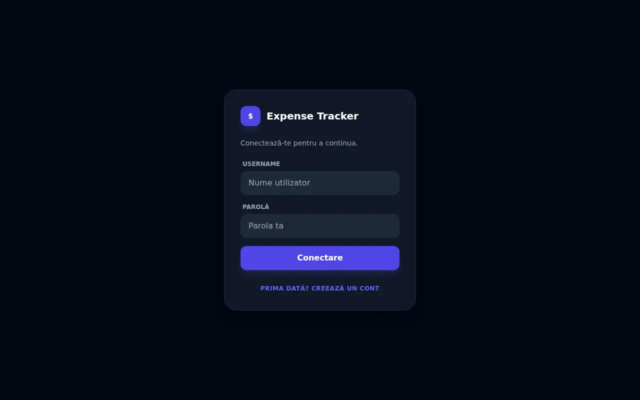 Screenshot of Expenses