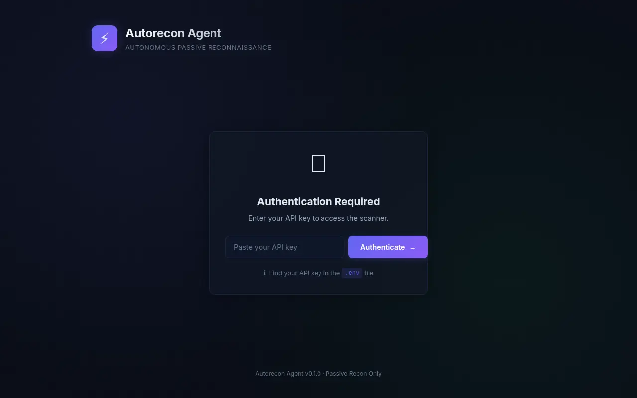 Screenshot of Scanner
