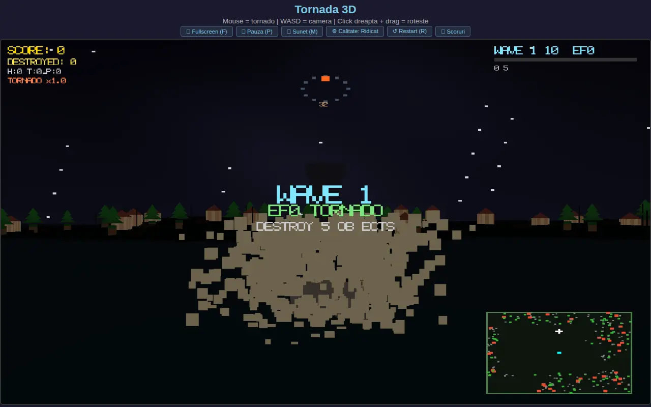 Screenshot of Tornado