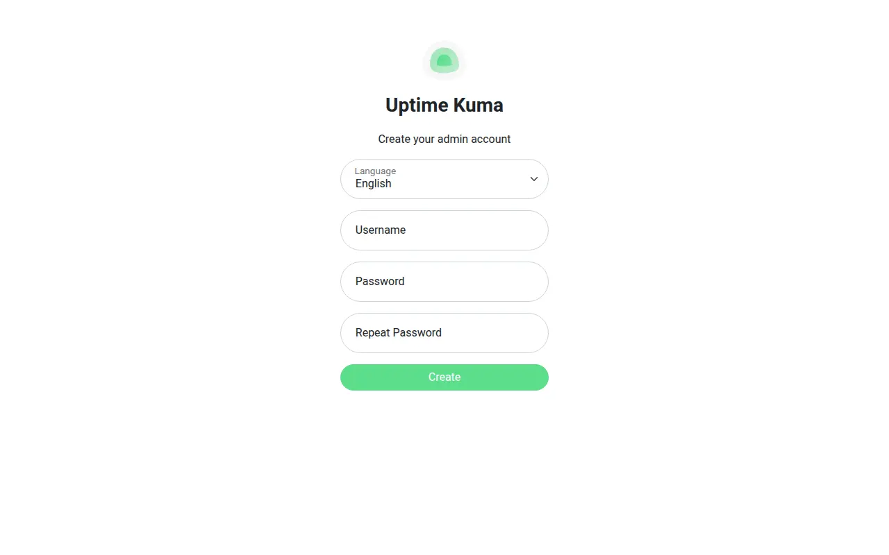 Screenshot of Uptime